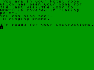 Mafia Contract screenshot 3 for ZX Spectrum